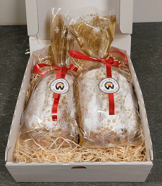 Traditioneller Christstollen Doppelpack